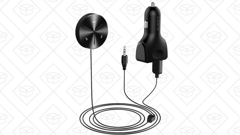 Aukey Bluetooth Car Kit, $15 with code VLWJ5G55